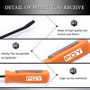 Picture of PQY Mini Pocket Pry Bar with Pocket Clip 4.5" Length 3pcs (Orange)