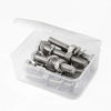 Picture of (8 Sets)1/4-20x2-1/2" Stainless Steel Hex Head Screws Bolts, Nuts, Flat & Lock Washers Kits, 304 Stainless Steel 18-8, Fully Machine Thread, Bright Finish