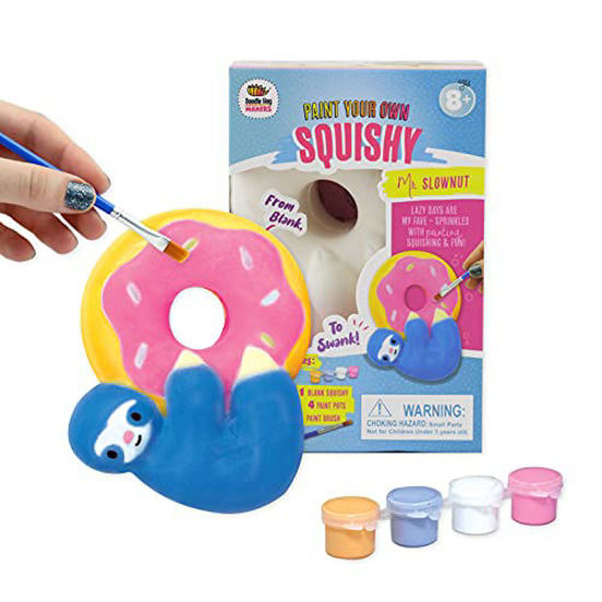 GetUSCart DOODLE HOG Original DIY Paint Your Own Squishies Kit