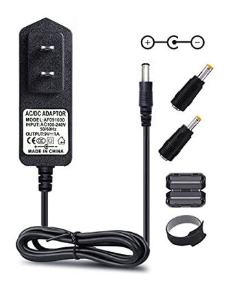Picture of 9V 2A Replacement Casio Keyboard Power Cord Casio Piano Power Cord for Casio AD-5 AD-5MU WK-200 LK-43 LK-220 CTK-496 CTK-700 CTK-720 CTK-2100 and BOSS Guitar with 8.4FT Charger Cable