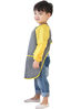 Picture of Plie Waterproof Kids Art Smocks 37 Colors (Age 1-10, S-XXL Size), Black Check (33-M)