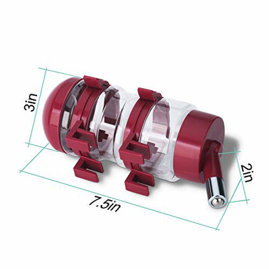 GetUSCart OxyPlay No Drip Dog Kennel Water Bottle Dispenser for Crate