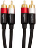 Picture of Amazon Basics 2-Male to 2-Male RCA Audio Stereo Subwoofer Cable - 8 Feet