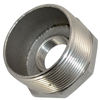 Picture of 2" Male x 3/4" Female Thread Reducer Bushing Pipe Fitting, Adapter, Stainless Steel SS 304 NPT