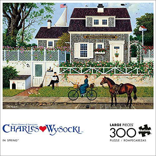 Puzzle Buffalo Games 300 Pezzi - Gatti Tutti Bruciati Di Charles Wysocki
