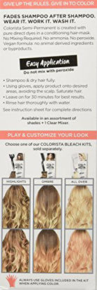 Picture of L'Oréal Paris Colorista Semi-Permanent Hair Color for Light Bleached or Blondes, Peach