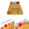 Picture of 30cm Hawaiian Grass Skirt Performance Costume Set for Girls