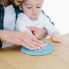 Picture of Pearhead Easy DIY Babyprints Baby Handprint or Footprint Ornament Kit with Ribbon, Blue