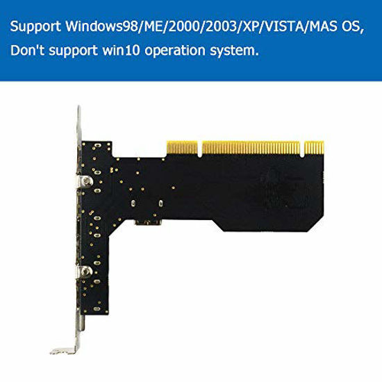 GetUSCart- GODSHARK Internal USB 2.0 PCI Card, 5 Port (4 External & 1 ...