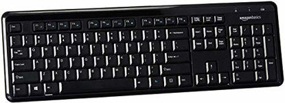 Picture of Amazon Basics Wireless Keyboard-Quiet and Compact-US Layout (QWERTY)