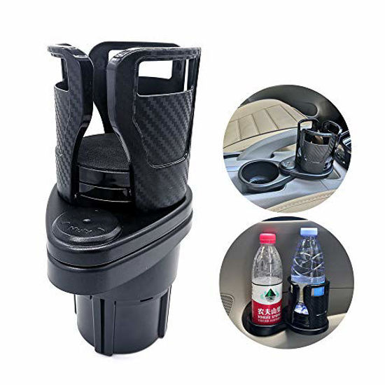 GetUSCart- Yziixi Car Cup Holder Expander, Auto Drink Holder Adjustable  Double Cup Holder Extender with 360° Rotating Adjustable Base to Hold Most  Water Bottles Drink KFC McDonald Coffee Cup