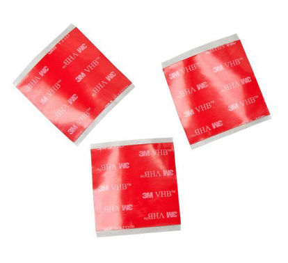 Picture of 3M VHB 4910 Heavy Duty Mounting Tape Strip (Pack of 6 Pcs.) - 9 in. (L) x 3 in. (W) Transparent Adhesive Strip. Tapes and Sealants