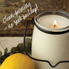 Picture of Milkhouse Candle Company, Creamery Scented Soy Candle: Butter Jar Candle, Mulled Cider, 22-Ounce