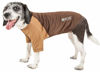 Picture of Pet Life Active 'Hybreed' 4-Way Stretch Two-Toned Performance Dog T-Shirt, X-Small, Brown