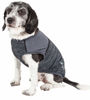 Picture of Pet Life Active 'Aero-Pawlse' Heathered Quick-Dry and 4-Way Stretch-Performance Dog Tank Top T-Shirt, Medium, Black