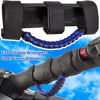 Picture of 4 x Roll Bar Grab Handles Grip Handle for Jeep Wrangler YJ TJ JK JKU JL JLU Sports Sahara Freedom Rubicon Unlimited X Gladiator JT 1955-2022 UTV ATV Premium Paracord (Blue)