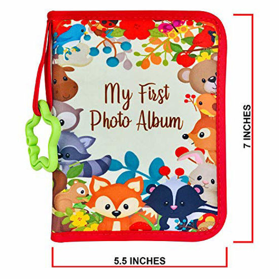 GetUSCart- ToddleBee Baby Photo Album - Soft Baby Book First Year Baby ...