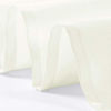 Picture of Ascoza 25pcs Polyester Cloth Napkins - 20 x 20 inch Ivory Dinner Washable Napkins with Hemmed Edges for Restaurant/Wedding/Hotel(25,Ivory)
