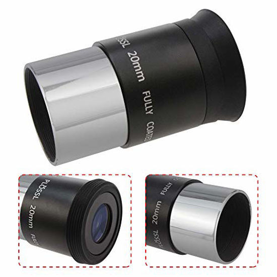 GetUSCart Astromania 1.25" 20mm Plossl Telescope Eyepiece 4Element