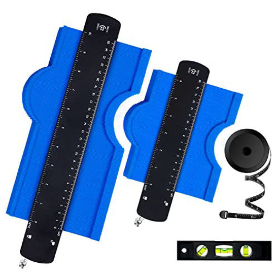Contour Gauge with Lock ivienx Contour Gauge Duplicator Master Outline Gauge Measuring Tool Contour Gauge Profile Tool 10 inch 6 inch Gauge