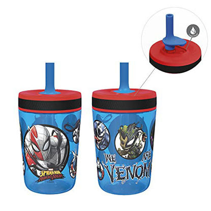 Zak! Designs Spidey and Friends 16 oz PP Sports Tumbler with lid
