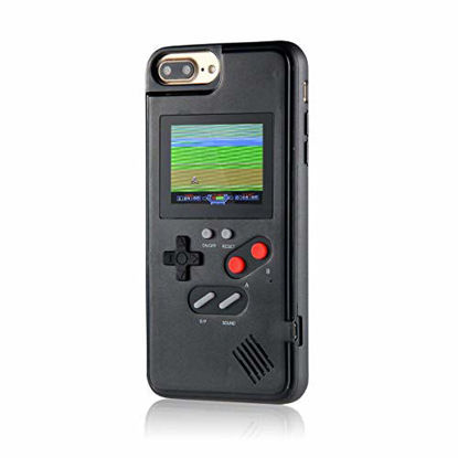 Picture of Color Display Tetris Video Game Cover Case for iPhone X for Men Child Kids Boys, VOLMON Shockproof iPhone X Case Cover 3D, Retro Gameboy Case for iPhone X/XS, 5.8 Inch
