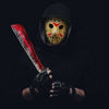 Picture of Mosqueda Cosplay Mask Machete Costume Halloween Horror Yellow