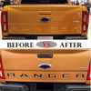 Picture of Ranger Tailgate Emblem,Insert Letters Compatible with Ranger Auto Safety Tailgate Letters Fits for 2019 2020 2021 Ranger 3D Raised & Strong Adhesive Rear Decal Logo(Matte Black)