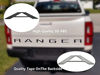Picture of Ranger Tailgate Emblem,Insert Letters Compatible with Ranger Auto Safety Tailgate Letters Fits for 2019 2020 2021 Ranger 3D Raised & Strong Adhesive Rear Decal Logo(Matte Black)