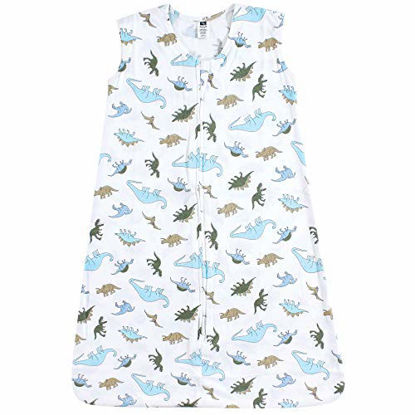 Picture of Hudson Baby Unisex Baby Cotton Sleeveless Wearable Sleeping Bag, Dinosaurs, 18-24 Months US