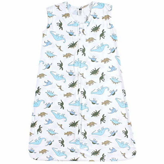 Picture of Hudson Baby Unisex Baby Cotton Sleeveless Wearable Sleeping Bag, Dinosaurs, 18-24 Months US