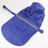 Picture of Mikayoo Large Dog Raincoat Ajustable Pet Waterproof Clothes Lightweight Rain Jacket Poncho Hoodies with Strip Reflective(Dark Blue,XXL)