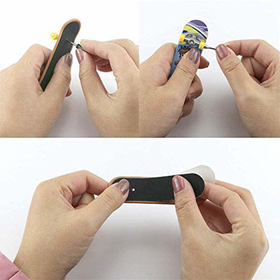 GetUSCart YICHUMY DIY Fingerboard Kit with Box 5 Packs Mini