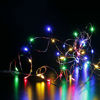 Picture of MUMUXI 16 Pack Fairy Lights Battery Operated (Included) 10ft 30 LED Mini String Lights Waterproof Silver Wire Firefly Starry Lights for DIY Wedding Party Mason Jars Christmas Decorations, Multicolor