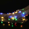 Picture of MUMUXI 16 Pack Fairy Lights Battery Operated (Included) 10ft 30 LED Mini String Lights Waterproof Silver Wire Firefly Starry Lights for DIY Wedding Party Mason Jars Christmas Decorations, Multicolor