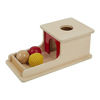 Picture of Adena Montessori Object Permanence Box with Tray Three Balls (Wood , Plastic ,Braided ), Montessori Toys for Babies Infant 6-12 Month 1 Year Old Toddlers