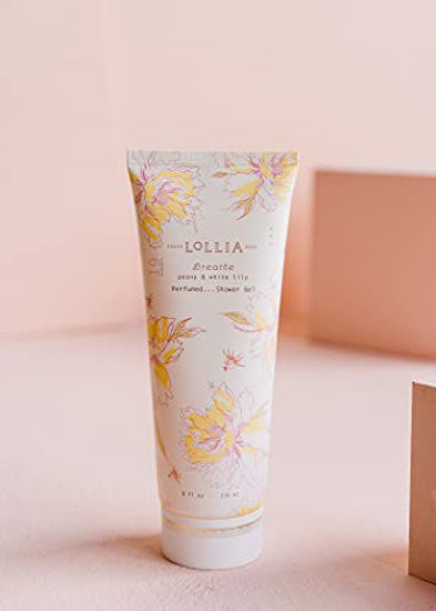 Picture of Lollia Shower Gel | Nourishing Body Wash | Cleanses and Moisturizes Skin | Finest Ingredients Including Shea Butter & Aloe Leaf