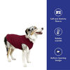 Picture of Gooby Stretch Fleece Vest Dog Sweater - Burgundy, 3X-Large - Warm Pullover Fleece Dog Jacket - Winter Dog Clothes for Small Dogs Boy - Dog Sweaters for Small Dogs to Dog Sweaters for Large Dogs