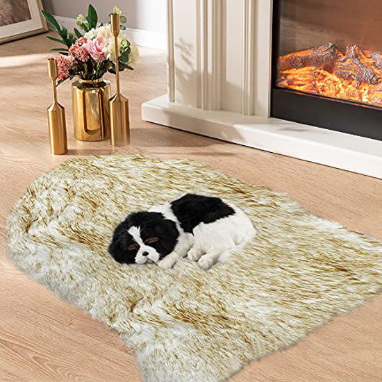 Faux fur rug dog bed outlet