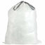 Picture of Plasticplace simplehuman (x) Code H Compatible (100 Count) Drawstring Garbage Liners, White