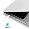 Picture of EooCoo Compatible for Newest MacBook Pro 14 Inch Case 2021 A2442 M1 Pro Chip, Hard Case with Keyboard Cover, Screen Protector - Crystal Clear