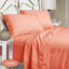 Picture of Mejoroom Queen Size Sheet Set - Soft Microfiber Bed Sheets,Deep Pocket Fitted Sheet, Hypoallergenic,Wrinkle& Breathable, Fade Resistant - 4 Piece (Queen, Coral)