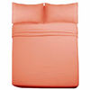 Picture of Mejoroom Queen Size Sheet Set - Soft Microfiber Bed Sheets,Deep Pocket Fitted Sheet, Hypoallergenic,Wrinkle& Breathable, Fade Resistant - 4 Piece (Queen, Coral)