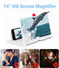 Picture of 14inch Phone Screen Magnifier,3D Screen Magnifier for Cell Phone,Smartphone Foldable Screen Magnifier, Mobile Phone Amplifier Fit for All Smartphone