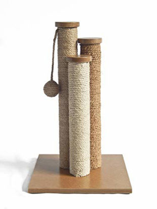 Picture of Amazon Basics Cat Triple Scratching Posts