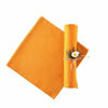 Picture of KOFFOTA Cloth Napkins Set of 12 Cotton.Fall Napkins, Thanksgiving Table Decorations Thick,Whashable,Resuable, Easy Care for Everyday Use,Parties, Restaurants.18x18 (Mustard Gold)
