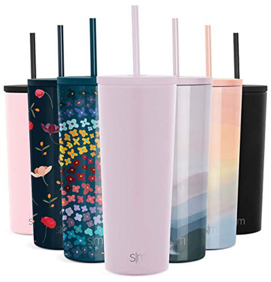 GetUSCart- Simple Modern Classic Insulated Tumbler with Straw and