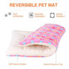 Picture of Mora Pets Ultra Soft Pet (Dog/Cat) Bed Mat with Cute Prints | Reversible Fleece Dog Crate Kennel Pad | Machine Washable Pet Bed Liner (30-Inch, Pink)
