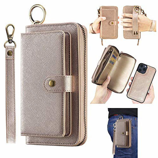 Womens Cell Phone Wallet Purse With Shoulder Strap Waist Purses –  igemstonejewelry