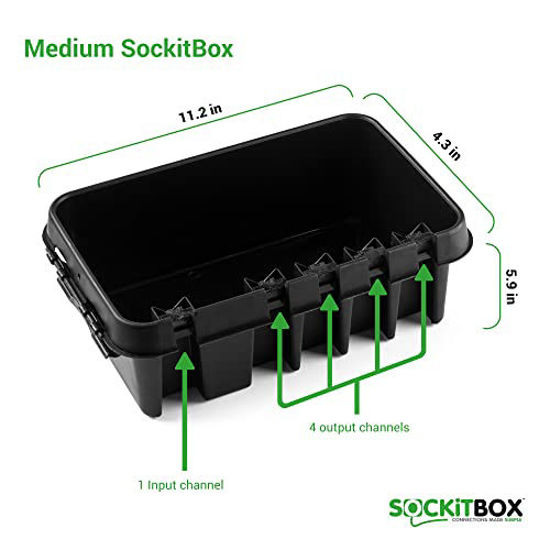 GetUSCart SOCKiTBOX The Original Weatherproof Connection Box